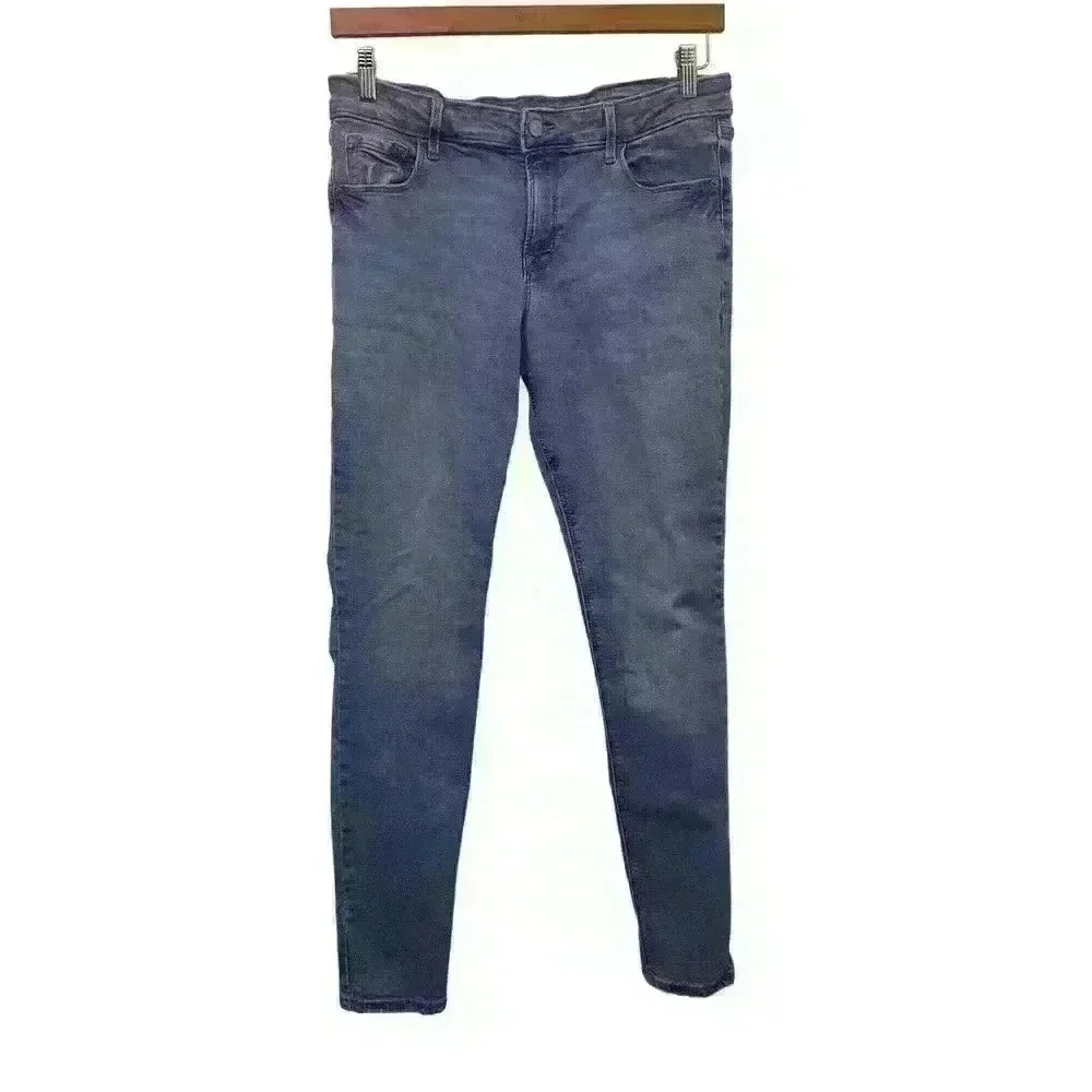 Old Navy Rockstar Super Skinny Jeans Blue Size 12 - Picture 2 of 10